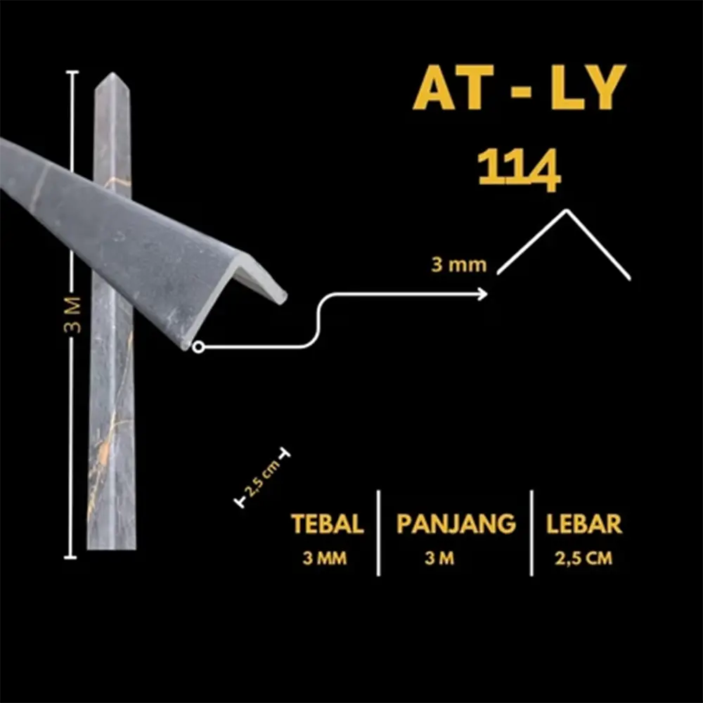 Plint L Lis Lantai - AT LY114
